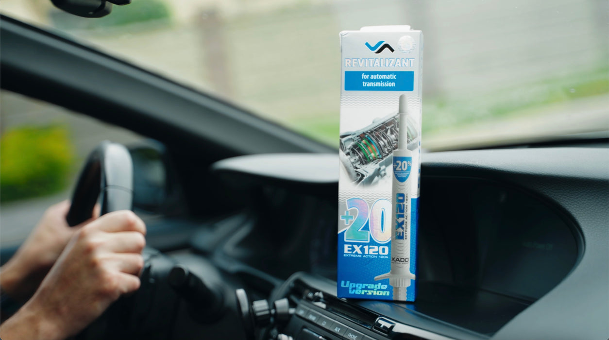 XADO EX120 Revitalizant for Automatic Transmission - Oil Additive - Restore and Fix CVT - Shudder Slipping & Sticking Protectant Fluid