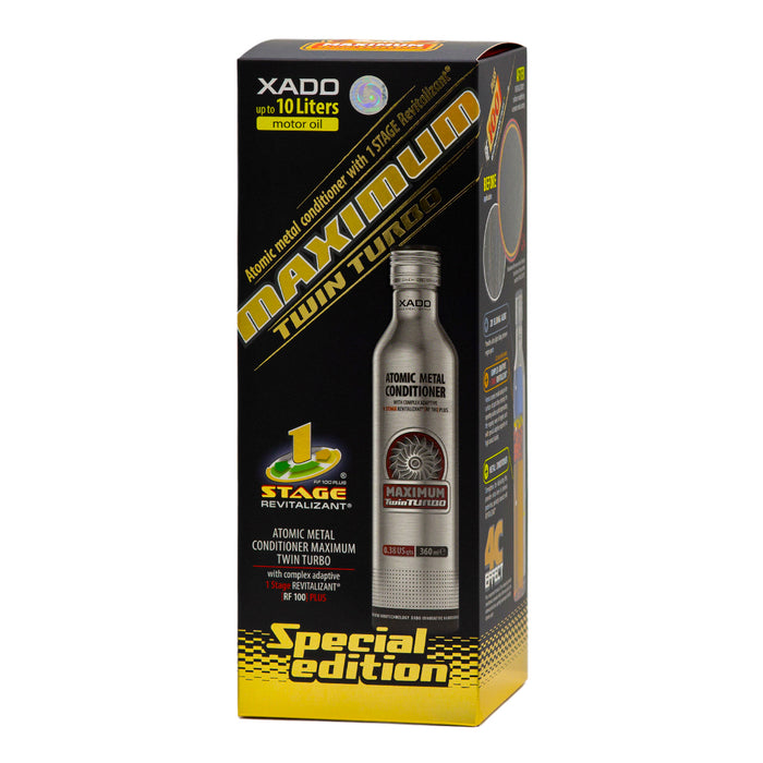 XADO Atomic metal conditioner Maximum Twin Turbo with complex adaptive 1 Stage Revitalizant®