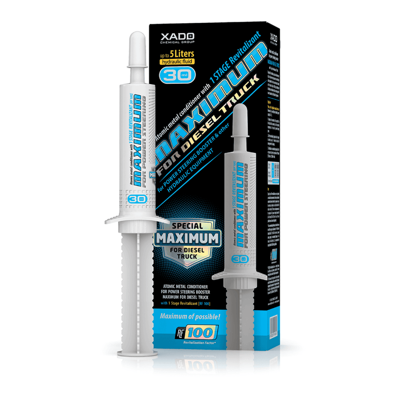 XADO Atomic Metal Conditioner Maximum Diesel Truck for Power Steering Booster - NO RETAIL PACKAGING