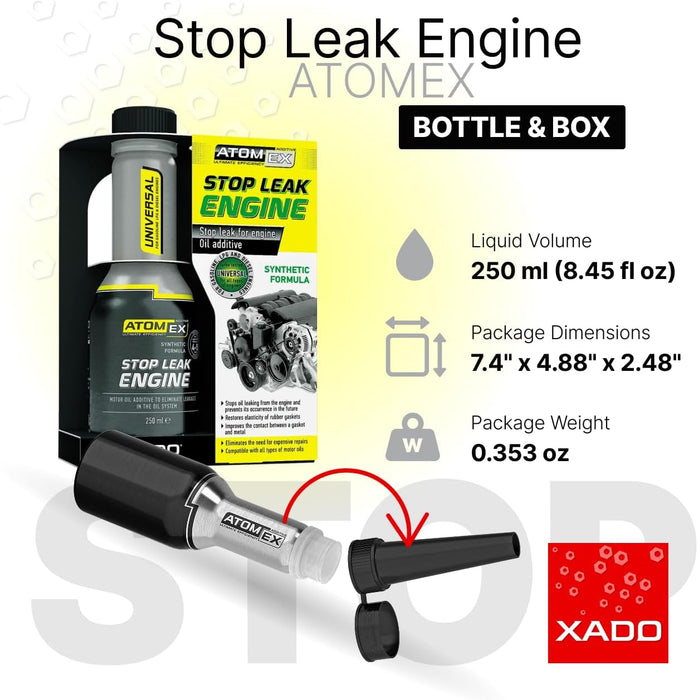 XADO Engine Oil Stop Leak Concentrate - Oil Leak Sealer