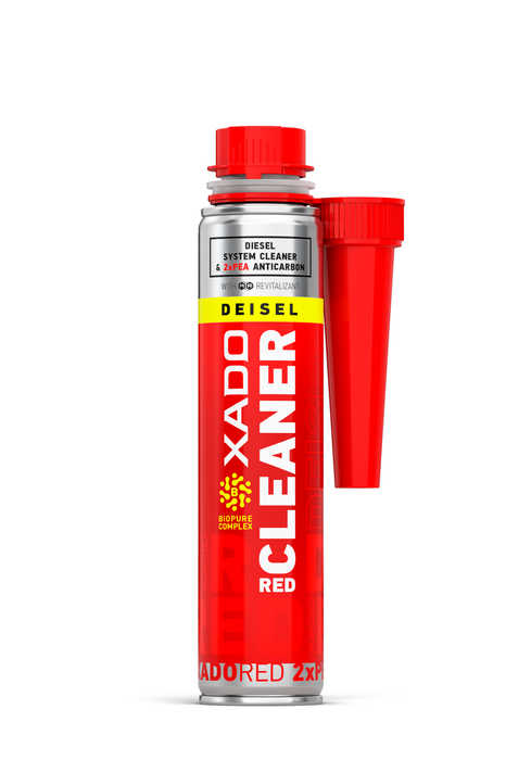 XADO RED CLEANER (Diesel) – Fuel System & Injector Cleaner with Revitalizant (250 ml)