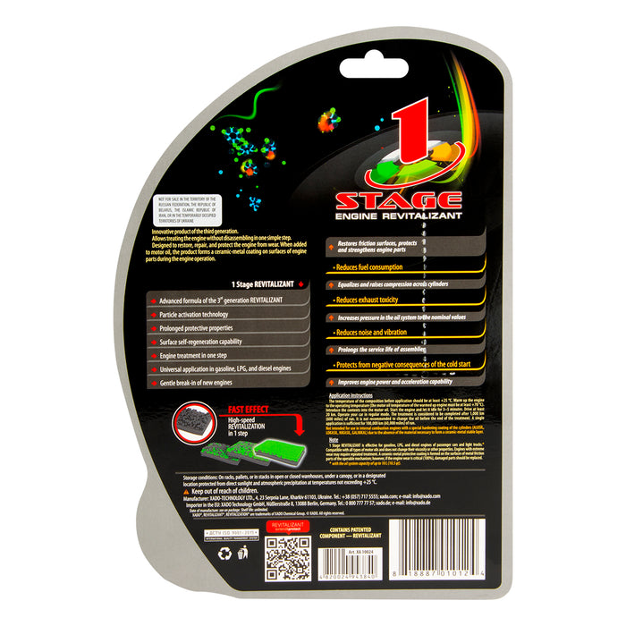 XADO 1 Stage Engine Revitalizant  for gasoline and diesel engine