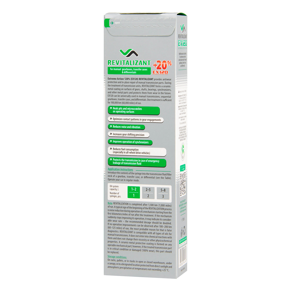 XADO Revitalizant EX120 for manual gear box — XADO US