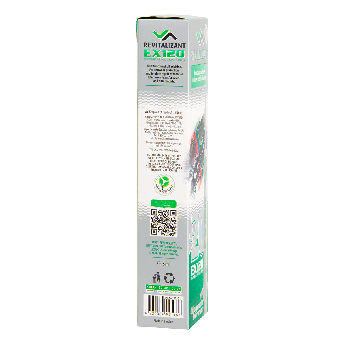XADO Revitalizant EX120 for manual gear box — XADO US