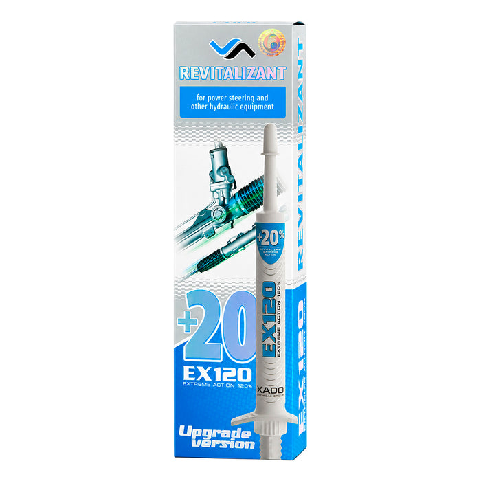 XADO Revitalizant EX120 para el servomotor hidráulico y otros equipos hidráulicos