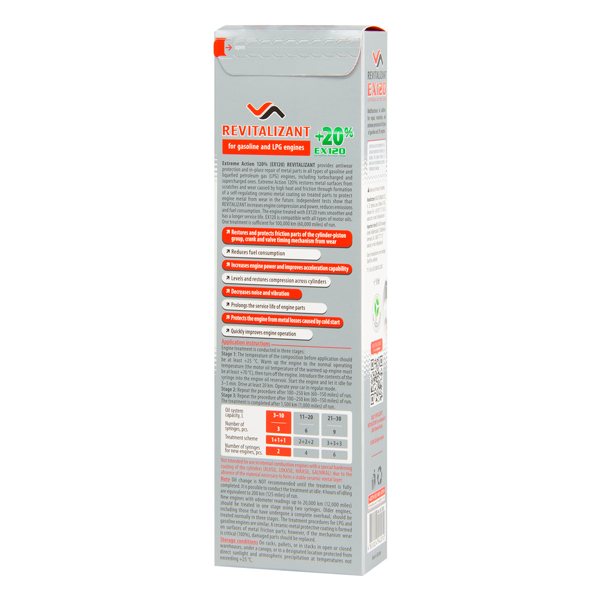XADO Revitalizant EX120 for gasoline engine — XADO US