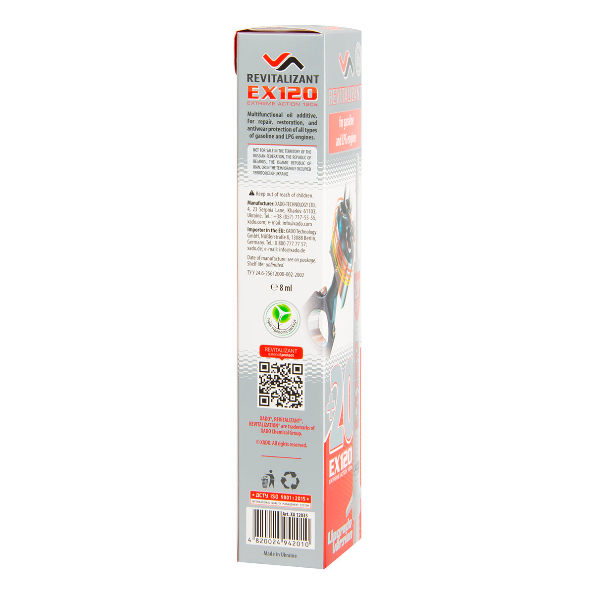 XADO Revitalizant EX120 for gasoline engine — XADO US
