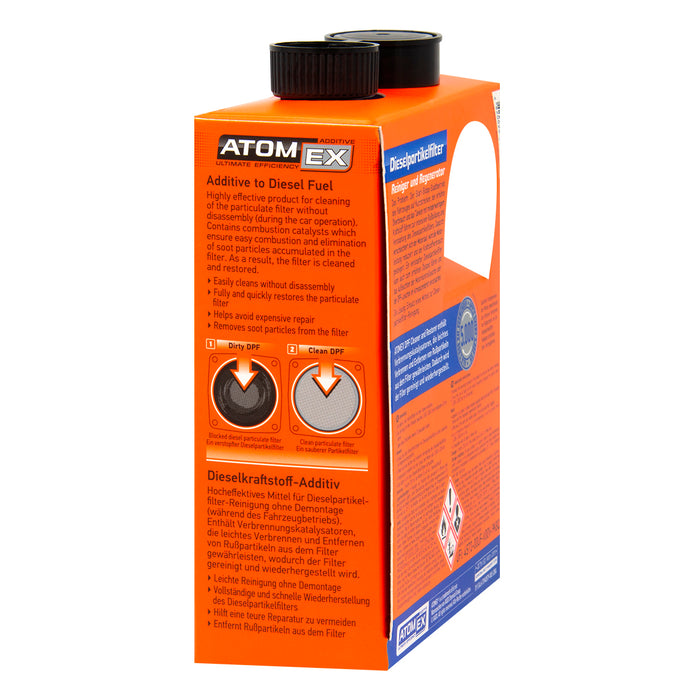 Limpiador DPF XADO - Aditivo para el tratamiento del filtro de partículas diésel - Limpieza del sistema de escape diésel