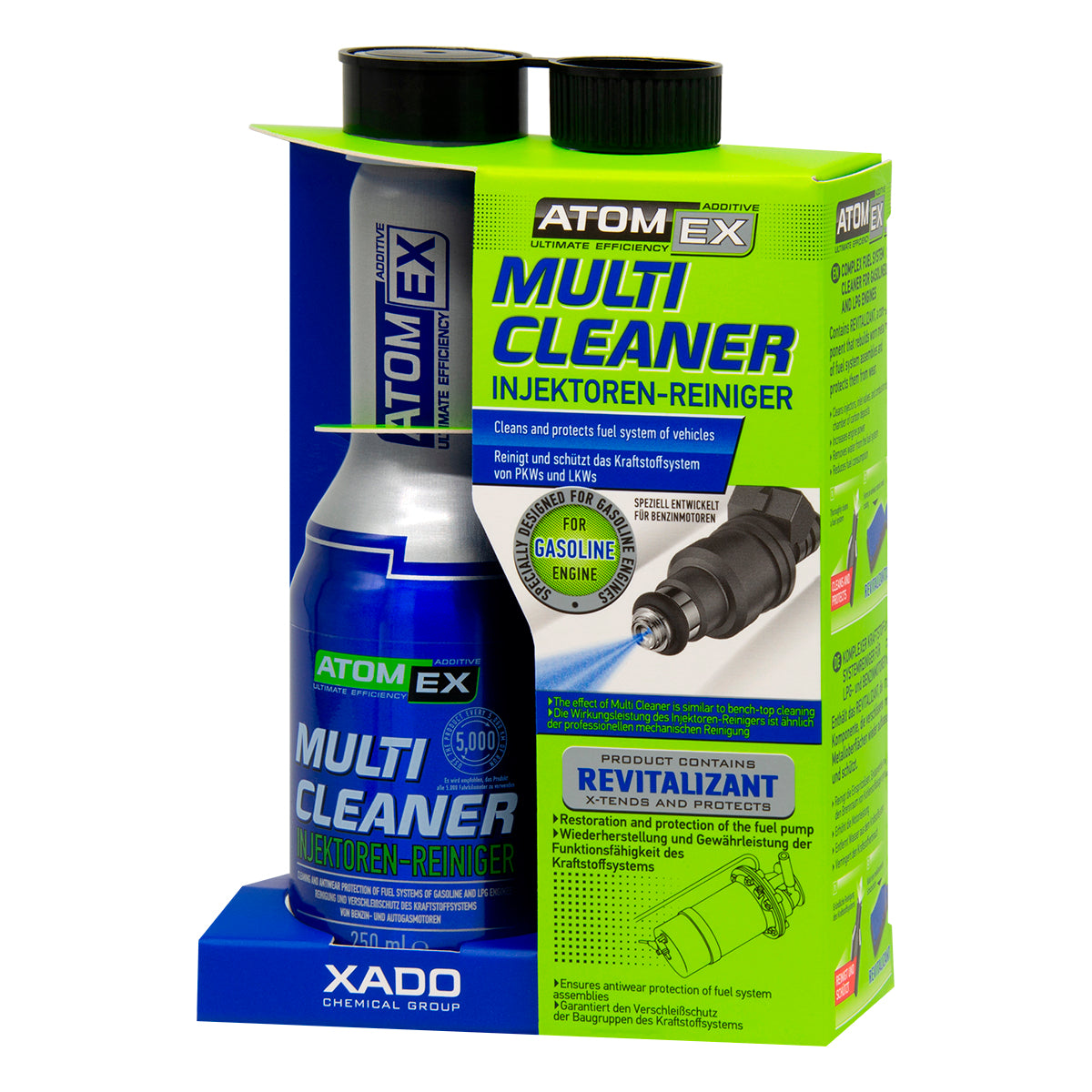 XADO Fuel System Multi Cleaner - Gasoline Additive - Automotive