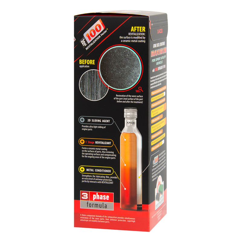 XADO 1 Stage Maximum SUV – Engine Revitalizant for 5–10 Qt. Engines