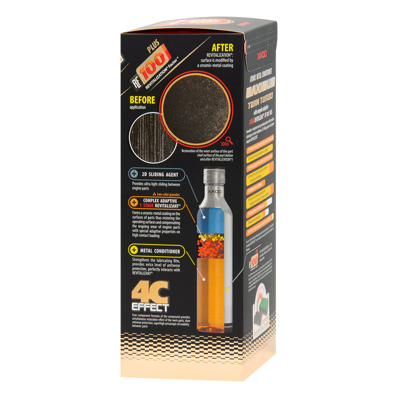 XADO Atomic metal conditioner Maximum Twin Turbo with complex adaptive 1 Stage Revitalizant®