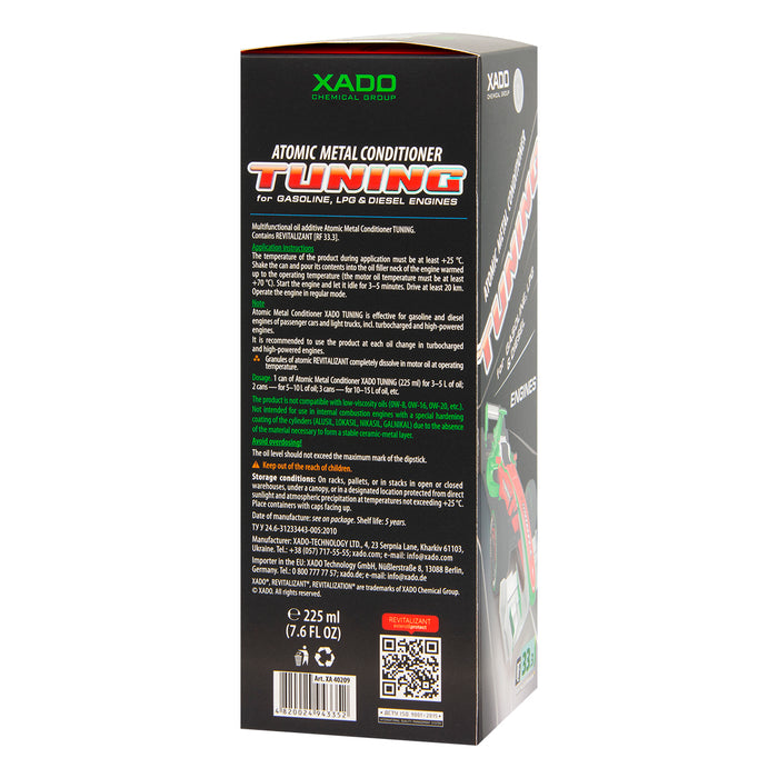 XADO Atomic Metal Conditioner Tuning with Revitalizant