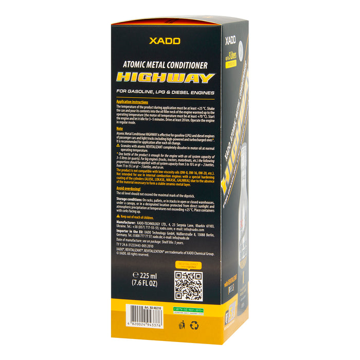 XADO Atomic Metal Conditioner HighWay with Revitalizant