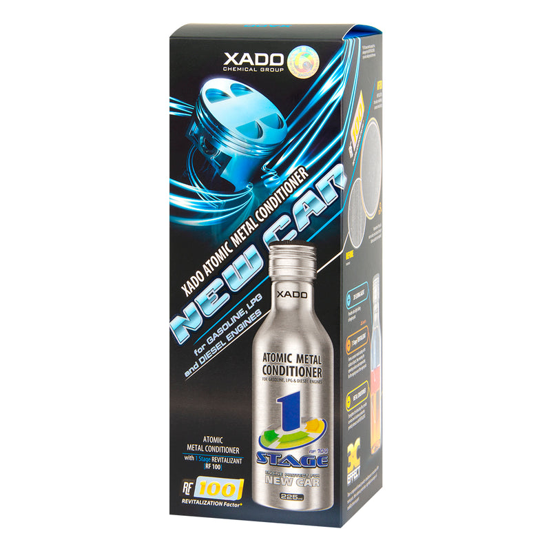 XADO Atomic Metal Conditioner New Car with 1 Stage Revitalizant