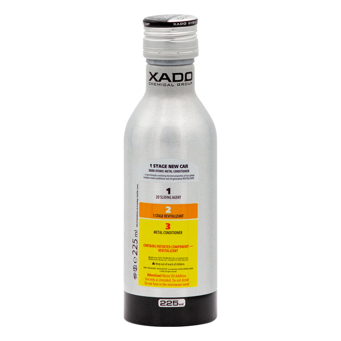 XADO Atomic Metal Conditioner New Car with 1 Stage Revitalizant