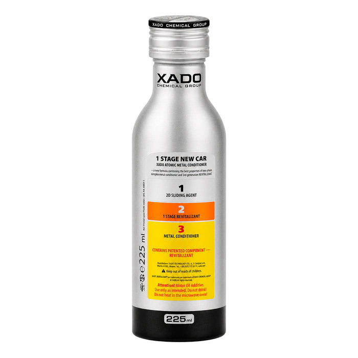 XADO Atomic Metal Conditioner New Car with 1 Stage Revitalizant