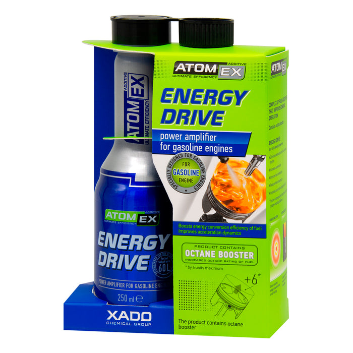XADO Energy Drive: Advanced Octane Booster and Engine Performance Enhancer for Gasoline Vehicles