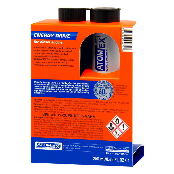 XADO Energy Drive: Diesel Cetane Boost & Performance Additive