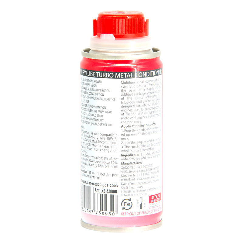 XADO Metal conditioner Turbo for engine