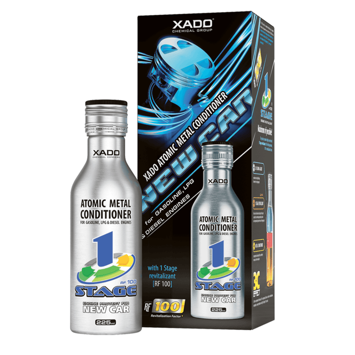 XADO Atomic Metal Conditioner New Car with 1 Stage Revitalizant