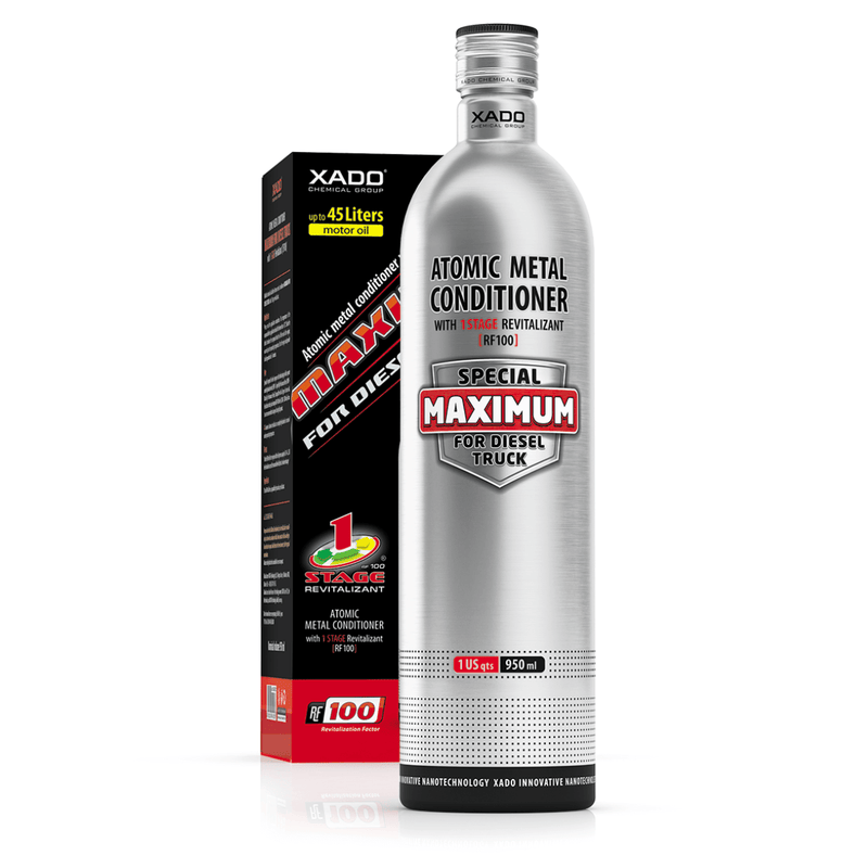 Acondicionador atómico de metal XADO Maximum for Diesel Truck