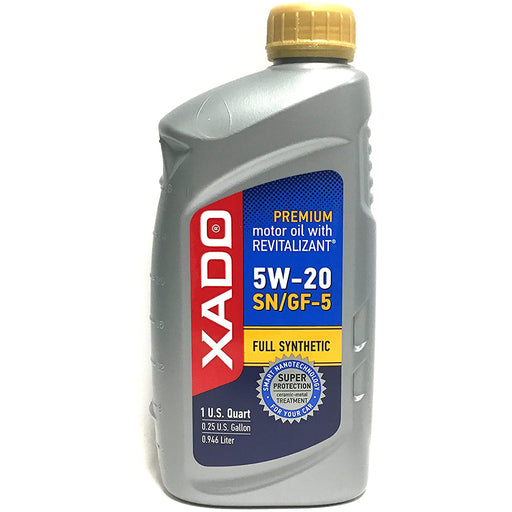  XADO engine oil additive - protection for engines - additive  for wear protection & rebuilding of worn metal surfaces - Metal Conditioner  with Revitalizant 1Stage Maximum (up to 5qt of oil